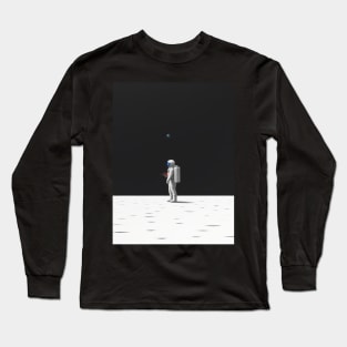 Alone astronaut in Space Long Sleeve T-Shirt